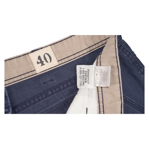 Red Head Cargo Shorts Men’s 40 Blue Cotton Utility Outdoor Workwear - Picture 5 of 6